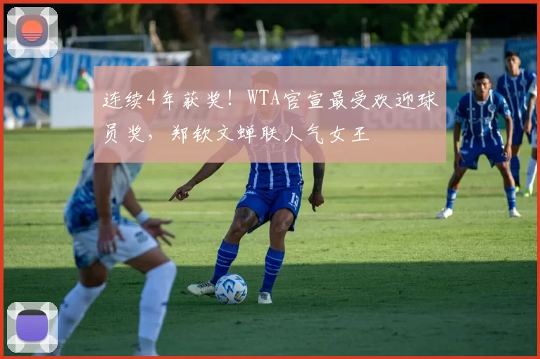 连续4年获奖!WTA官宣最受欢迎球员奖,郑钦文蝉联人气女王